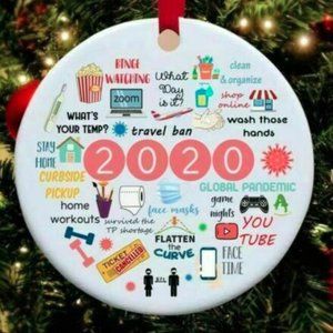 Happy new year Ornament Funny Gift